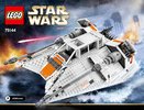 Istruzioni per la Costruzione - LEGO - Star Wars - 75144 - Snowspeeder™: Page 1