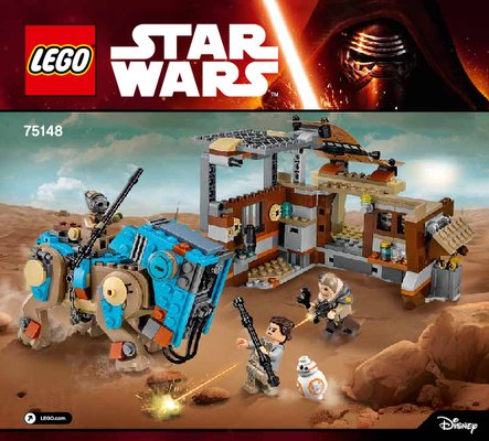 Istruzioni per la Costruzione - LEGO - Star Wars - 75148 - Incontro su Jakku: Page 1