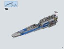 Istruzioni per la Costruzione - LEGO - Star Wars - 75149 - Resistance X-wing Fighter™: Page 41