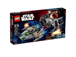 LEGO - Star Wars - 75150 - TIE Advanced di Vader contro A-Wing Starfighter