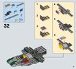 Istruzioni per la Costruzione - LEGO - Star Wars - 75150 - TIE Advanced di Vader contro A-Wing Starfighter: Page 17