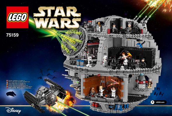 Istruzioni per la Costruzione - LEGO - Star Wars - 75159 - Death Star™: Page 1