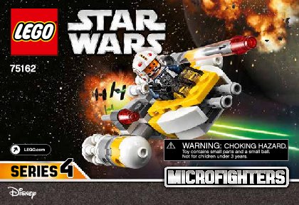 Istruzioni per la Costruzione - LEGO - Star Wars - 75162 - Microfighter Y-Wing™: Page 1