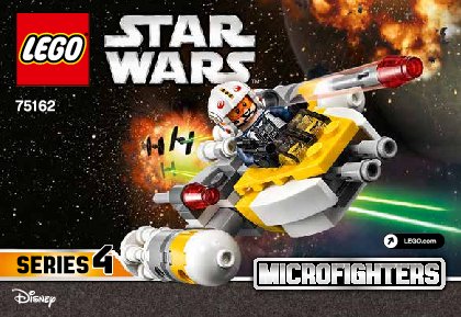 Istruzioni per la Costruzione - LEGO - Star Wars - 75162 - Microfighter Y-Wing™: Page 1