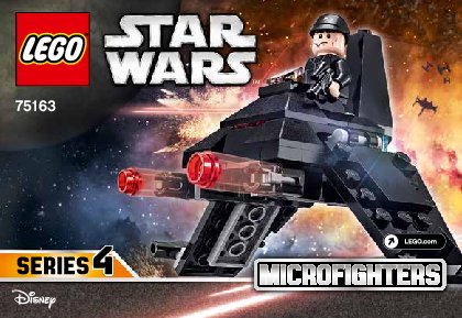 Istruzioni per la Costruzione - LEGO - Star Wars - 75163 - Microfighter Krennic's Imperial Shuttle™: Page 1