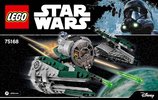 Istruzioni per la Costruzione - LEGO - Star Wars - 75168 - Jedi Starfighter™ di Yoda: Page 1