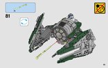 Istruzioni per la Costruzione - LEGO - Star Wars - 75168 - Jedi Starfighter™ di Yoda: Page 61