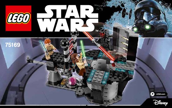 Istruzioni per la Costruzione - LEGO - Star Wars - 75169 - Duello su Naboo™: Page 1