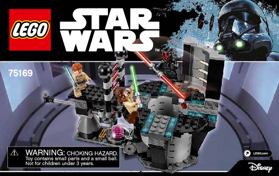 Istruzioni per la Costruzione - LEGO - Star Wars - 75169 - Duello su Naboo™: Page 1