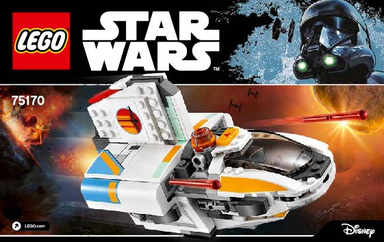 Istruzioni per la Costruzione - LEGO - Star Wars - 75170 - The Phantom: Page 1