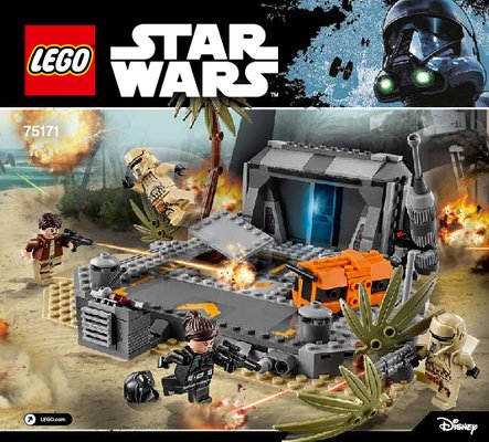 Istruzioni per la Costruzione - LEGO - Star Wars - 75171 - Battaglia su Scarif: Page 1