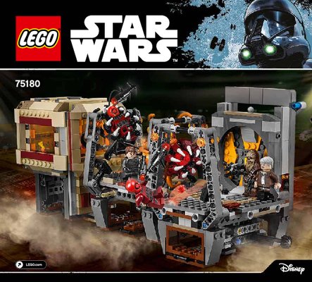 Istruzioni per la Costruzione - LEGO - Star Wars - 75180 - Fuga dal Rathtar™: Page 1