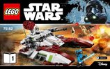 Istruzioni per la Costruzione - LEGO - Star Wars - 75182 - Republic Fighter Tank™: Page 1