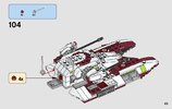 Istruzioni per la Costruzione - LEGO - Star Wars - 75182 - Republic Fighter Tank™: Page 43