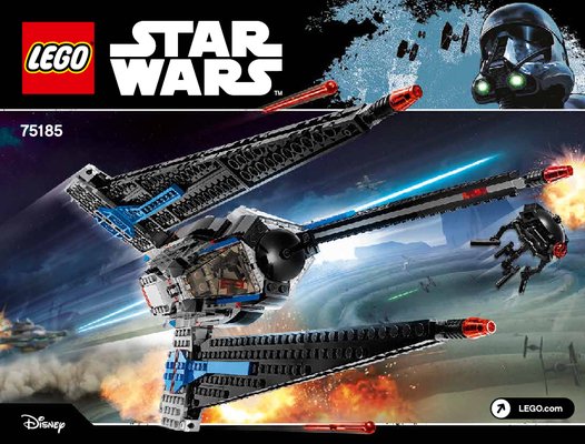 Istruzioni per la Costruzione - LEGO - Star Wars - 75185 - Tracker I: Page 1