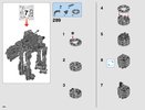 Istruzioni per la Costruzione - LEGO - Star Wars - 75189 - First Order Heavy Assault Walker™: Page 124