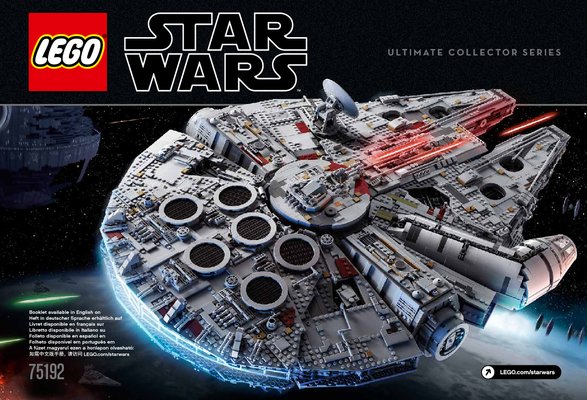 Istruzioni per la Costruzione - LEGO - Star Wars - 75192 - Millennium Falcon™: Page 1