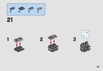 Istruzioni per la Costruzione - LEGO - 75195 - Ski Speeder™ vs. First Order Walker™ Mic: Page 21