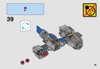 Istruzioni per la Costruzione - LEGO - 75195 - Ski Speeder™ vs. First Order Walker™ Mic: Page 41