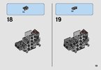 Istruzioni per la Costruzione - LEGO - 75195 - Ski Speeder™ vs. First Order Walker™ Mic: Page 19