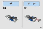 Istruzioni per la Costruzione - LEGO - 75196 - A-Wing™ vs. TIE Silencer™ Microfighters: Page 25