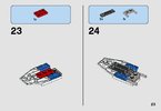 Istruzioni per la Costruzione - LEGO - 75196 - A-Wing™ vs. TIE Silencer™ Microfighters: Page 23