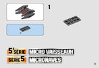 Istruzioni per la Costruzione - LEGO - 75196 - A-Wing™ vs. TIE Silencer™ Microfighters: Page 3