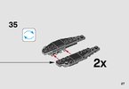 Istruzioni per la Costruzione - LEGO - 75196 - A-Wing™ vs. TIE Silencer™ Microfighters: Page 27