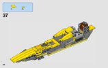 Istruzioni per la Costruzione - LEGO - 75214 - Anakin's Jedi Starfighter™: Page 34