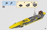 Istruzioni per la Costruzione - LEGO - 75214 - Anakin's Jedi Starfighter™: Page 29