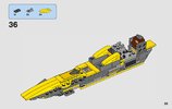 Istruzioni per la Costruzione - LEGO - 75214 - Anakin's Jedi Starfighter™: Page 33