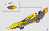 Istruzioni per la Costruzione - LEGO - 75214 - Anakin's Jedi Starfighter™: Page 41