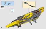 Istruzioni per la Costruzione - LEGO - 75214 - Anakin's Jedi Starfighter™: Page 60