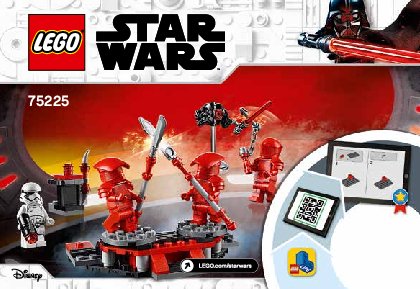 Istruzioni per la Costruzione - LEGO - 75225 - Elite Praetorian Guard™ Battle Pack: Page 1