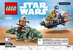 Istruzioni per la Costruzione - LEGO - 75228 - Escape Pod vs. Dewback™ Microfighters: Page 1