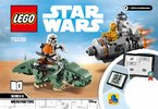 Istruzioni per la Costruzione - LEGO - 75228 - Escape Pod vs. Dewback™ Microfighters: Page 1