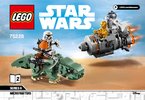 Istruzioni per la Costruzione - LEGO - 75228 - Escape Pod vs. Dewback™ Microfighters: Page 1