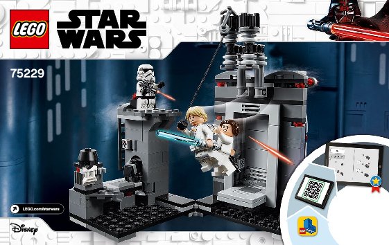 Istruzioni per la Costruzione - LEGO - 75229 - Death Star™ Escape: Page 1