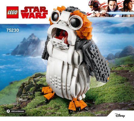 Istruzioni per la Costruzione - LEGO - 75230 - Porg™: Page 1