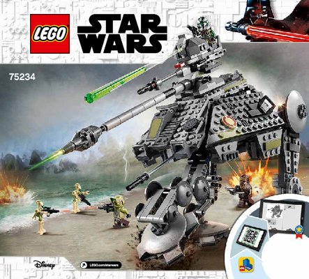 Istruzioni per la Costruzione - LEGO - 75234 - AT-AP™ Walker: Page 1