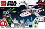 Istruzioni per la Costruzione - LEGO - 75235 - X-Wing Starfighter™ Trench Run: Page 1