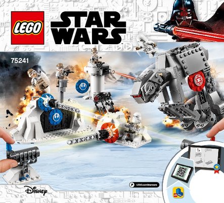 Istruzioni per la Costruzione - LEGO - 75241 - Action Battle Echo Base™ Defense: Page 1