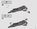 Istruzioni per la Costruzione - LEGO - 75242 - Black Ace TIE Interceptor: Page 39