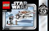 Istruzioni per la Costruzione - LEGO - 75259 - Snowspeeder™ – 20th Anniversary Edition: Page 1