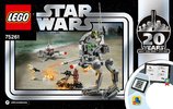 Istruzioni per la Costruzione - LEGO - 75261 - Clone Scout Walker™ – 20th Anniversary E: Page 1