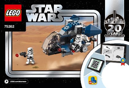 Istruzioni per la Costruzione - LEGO - 75262 - Imperial Dropship™ – 20th Anniversary Ed: Page 1