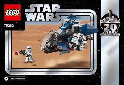 Istruzioni per la Costruzione - LEGO - 75262 - Imperial Dropship™ – 20th Anniversary Ed: Page 1