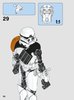 Istruzioni per la Costruzione - LEGO - Star Wars - 75531 - Comandante Stormtrooper™: Page 30