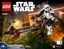 Istruzioni per la Costruzione - LEGO - Star Wars - 75532 - Scout Trooper™ e Speeder Bike™: Page 1