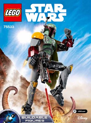 Istruzioni per la Costruzione - LEGO - 75533 - Boba Fett™: Page 1